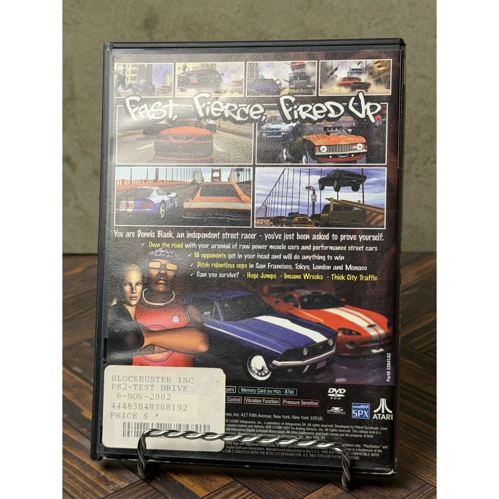 Test Drive PS2 PlayStation 2
